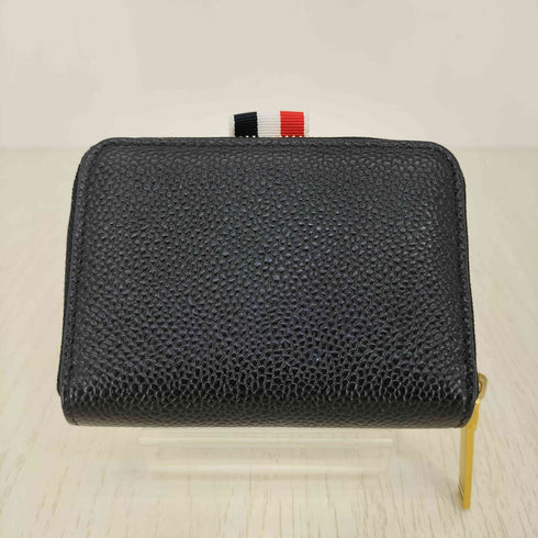トムブラウン THOM BROWNE ペブルグレインレザー ジップ カードホルダー メンズ