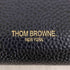 トムブラウン THOM BROWNE ペブルグレインレザー ジップ カードホルダー メンズ