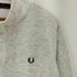 フレッドペリー FRED PERRY ロゴ刺繍 ハーフジップスウェット メンズ import:L
