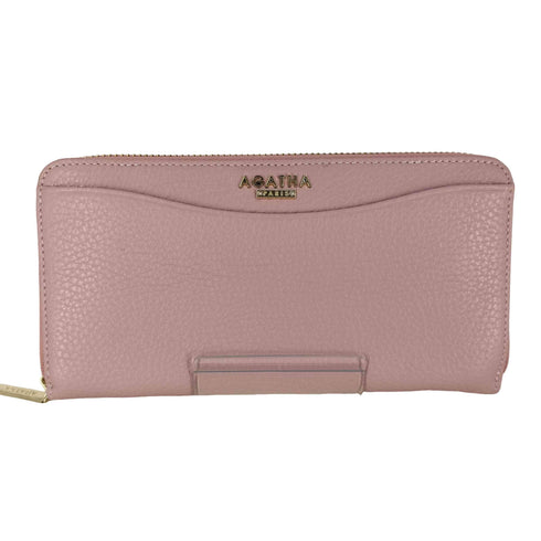 アガタ AGATHA ソフトレザー ランドファスナー 長財布 レディース