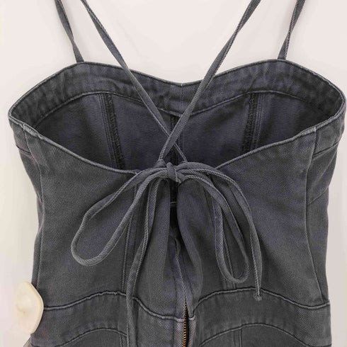 マウジー moussy 23SS FIT DENIM ジャンプスーツ レディース 2