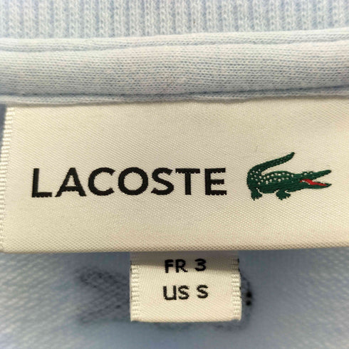 ラコステ LACOSTE オーバーサイズクロックエンブレムスウェットTシャツ メンズ FR3
