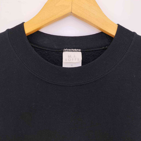 ソフィー SOFFE M.J ソフィー USA製 USMC メッセ―ジプリント クルーネックスウェット メンズ import:XL