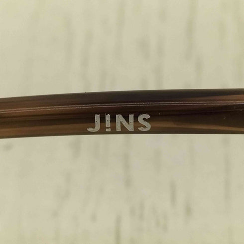 ジンズ JINS メタルコンビ ボストン メガネ メンズ 47□20-148〇40