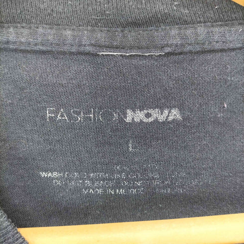 FASHION NOVA プリントTシャツ メンズ L