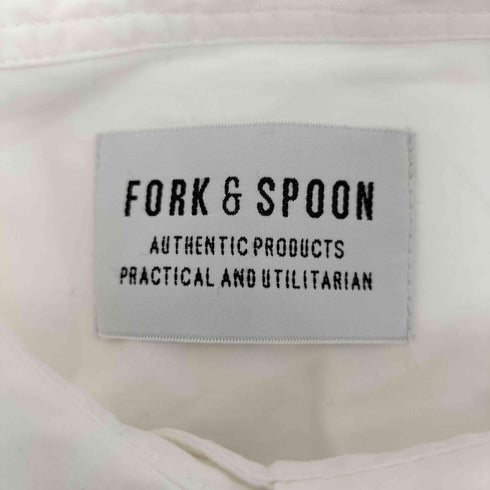 フォークアンドスプーン FORK&SPOON シャツワンピース レディース ONE SIZE