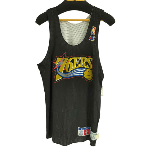 チャンピオン Champion NBA ロゴプリント リバーシブル ビブス ゲームシャツ メンズ import:L
