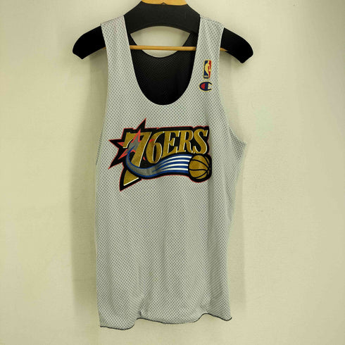 チャンピオン Champion NBA ロゴプリント リバーシブル ビブス ゲームシャツ メンズ import:L