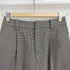 ユナイテッドアローズグリーンレーベルリラクシング UNITED ARROWS green label relaxing KC ガンクラブチェック ワイドパンツ レディース JPN:36