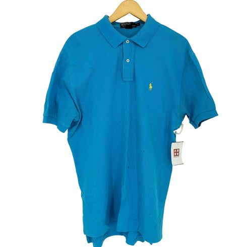 ポロバイラルフローレン Polo by RALPH LAUREN ポニー刺繍 ポロシャツ メンズ JPN:L