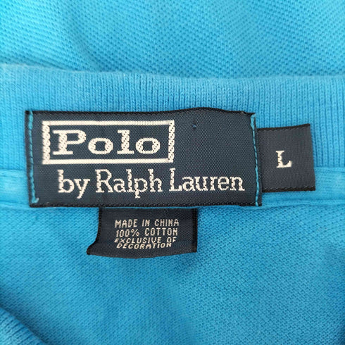 ポロバイラルフローレン Polo by RALPH LAUREN ポニー刺繍 ポロシャツ メンズ JPN:L