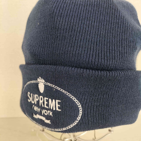 シュプリーム Supreme 24AW Crest Beanie navy メンズ ONE SIZE