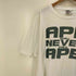 アベイシングエイプ A BATHING APE 90S 最初期 吹き出しタグ ONEITAボディ APE SHALL NEVER KILL APE S/S Tシャツ メンズ JPN:L