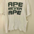 アベイシングエイプ A BATHING APE 90S 最初期 吹き出しタグ ONEITAボディ APE SHALL NEVER KILL APE S/S Tシャツ メンズ JPN:L