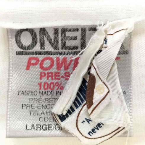 アベイシングエイプ A BATHING APE 90S 最初期 吹き出しタグ ONEITAボディ APE SHALL NEVER KILL APE S/S Tシャツ メンズ JPN:L