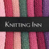 KNITTING INN ストライプ マフラー レディース