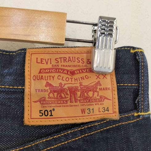 リーバイス Levis 501 ボタン裏3496刻印 ボタンフライ デニムパンツ メンズ W31 L34
