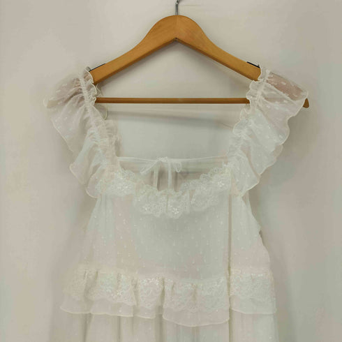 アリーバイダブルクローゼット Alley w closet フリルネグリジェワンピース レディース FREE