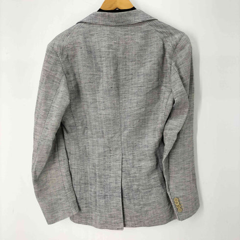 タリアトーレ TAGLIATORE イタリア製 コットンリネン ヘリンボーン 2Bシングルテーラードジャケット メンズ