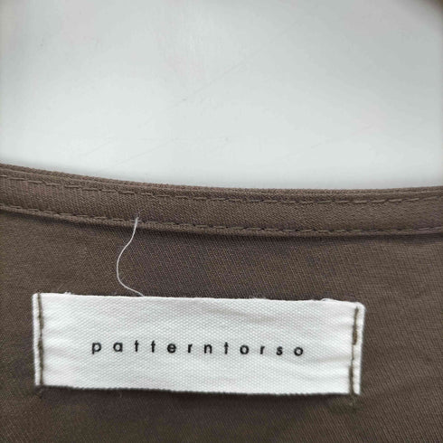 アンティカパターントルソ antiqua patterntorso こなれサロペット レディース FREE