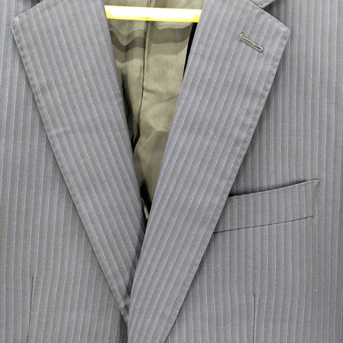 ポールスミス Paul Smith soho fit ストライプ ウール シングルテーラードジャケット メンズ JPN:M