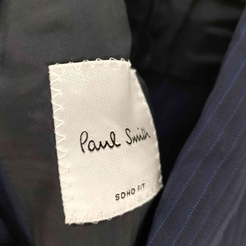 ポールスミス Paul Smith soho fit ストライプ ウール シングルテーラードジャケット メンズ JPN:M