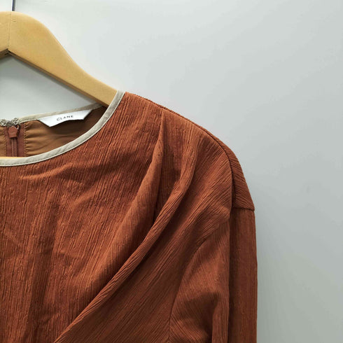 クラネ CLANE COTTON CREPE TUCK ONE PIECE レディース JPN:1