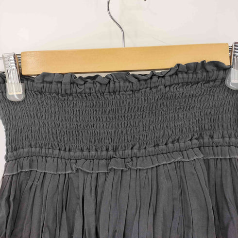 レイビームス Ray BEAMS シャーリングギャザーマキシスカート レディース