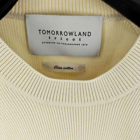 トゥモローランドトリコ TOMORROWLAND tricot 25SS コットンポリエステル クルーネックニット メンズ JPN:M