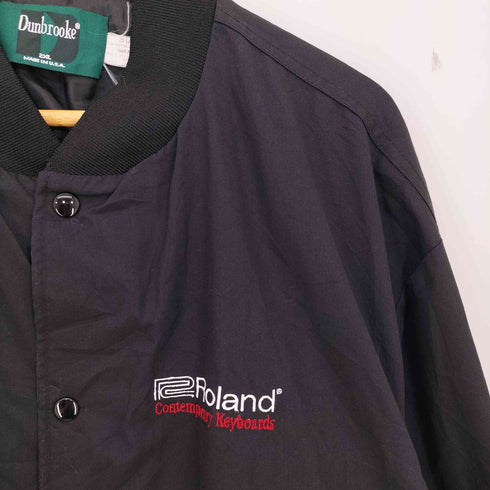 ダンブルック Dunbrooke USA製 企業ロゴ コーチジャケット メンズ import:XXL