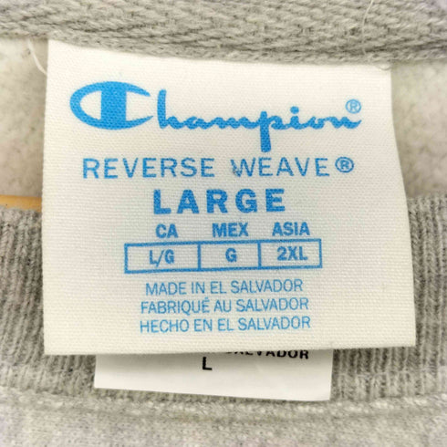 チャンピオン Champion 復刻単色タグ 目無し R/W REVERSE WEAVE スウェット トレーナー メンズ JPN:L