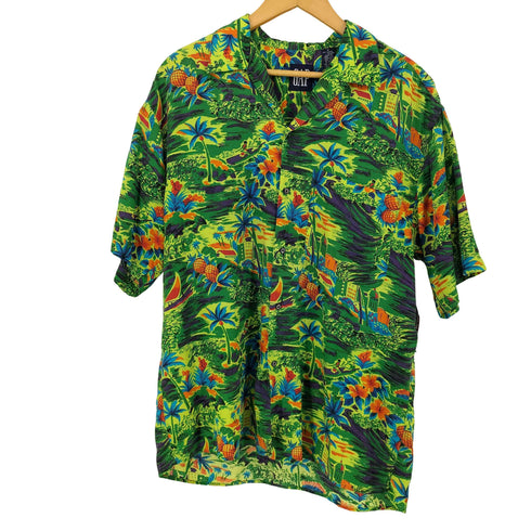 ギャップ Gap 90S OLD レーヨンアロハシャツ メンズ import:M
