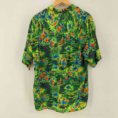 ギャップ Gap 90S OLD レーヨンアロハシャツ メンズ import:M