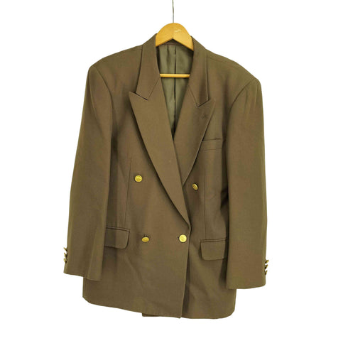 MAY CLUB NEW WOOL 100 ダブルブレスト 金ボタン テーラードジャケット メンズ