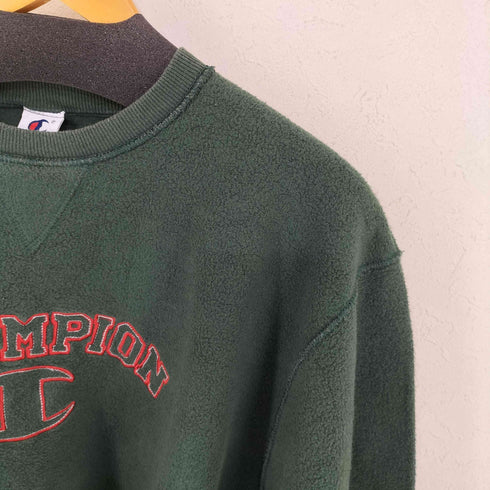チャンピオン Champion 90S USA製 インサイドアウト 刺繍ロゴスウェット メンズ import:L