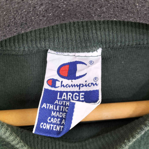 チャンピオン Champion 90S USA製 インサイドアウト 刺繍ロゴスウェット メンズ import:L