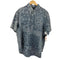 ラルフローレン RALPH LAUREN バンダナ柄インディゴパッチワーク半袖シャツ メンズ import:XXL
