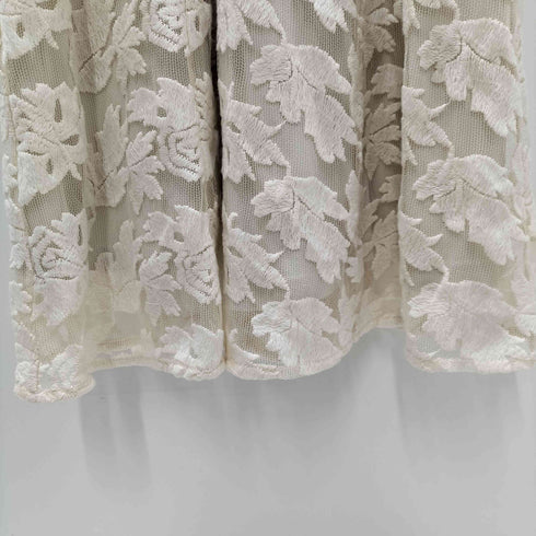 クラネ CLANE FLORAL EMBROIDERY LACE ONEPIECE レディース JPN:0