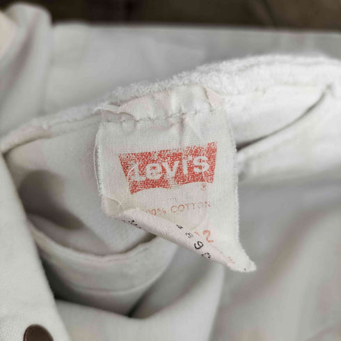 リーバイス Levis 90S 501 ボタン裏520刻印 USA製 ホワイトデニム メンズ W34L32