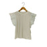 バースデーバッシュ BIRTHDAY BASH レーヨン混 レーススリーブ S/S カットソー レディース import:M