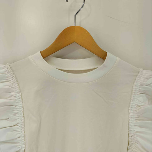 バースデーバッシュ BIRTHDAY BASH レーヨン混 レーススリーブ S/S カットソー レディース import:M