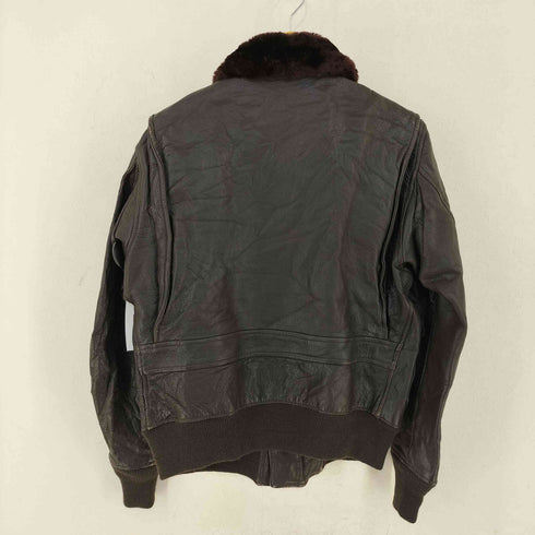 ユーエスネイビー U.S.NAVY IRVIN B.FOSTER SPORTWEAR g-1 フライトジャケット メンズ US:42