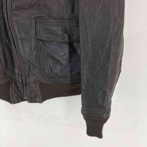 ユーエスネイビー U.S.NAVY IRVIN B.FOSTER SPORTWEAR g-1 フライトジャケット メンズ US:42