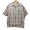 セヴシグ SEVESKIG Ombre Check S/SL Shirt メンズ M