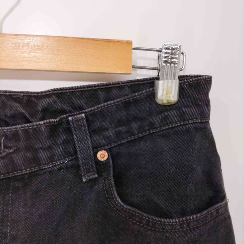 リーバイス Levis 90S 98年製 USA製 550 ボタン裏512刻印 ジップフライ ブラック デニム パンツ RELAXED FIT TAPERED LEG メンズ M