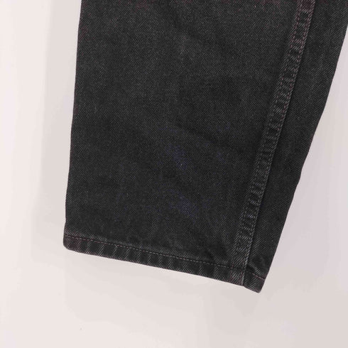 リーバイス Levis 90S 98年製 USA製 550 ボタン裏512刻印 ジップフライ ブラック デニム パンツ RELAXED FIT TAPERED LEG メンズ M