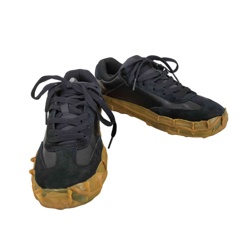 UN+BA UN T-TOE BLACK German Trainer メンズ JPN:27