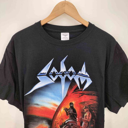 UNDYING SODOM パンク ロック バンド プリント S/S Tシャツ メンズ import:L
