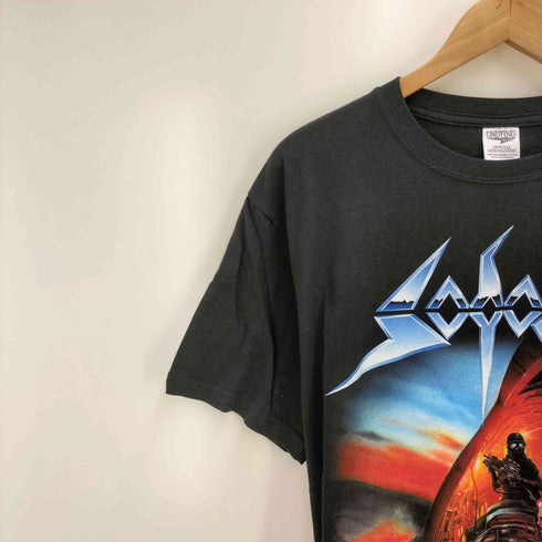 UNDYING SODOM パンク ロック バンド プリント S/S Tシャツ メンズ import:L