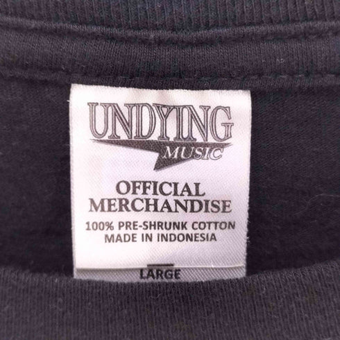 UNDYING SODOM パンク ロック バンド プリント S/S Tシャツ メンズ import:L